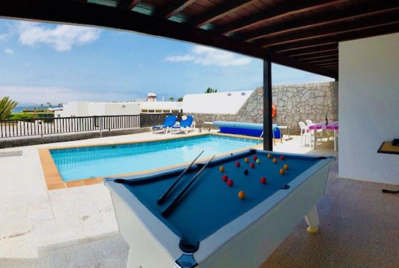 Villa Neptuno With Private Pool, Sea View, Sat-Tv & Free Wifi بلايا بلانكا المظهر الخارجي الصورة
