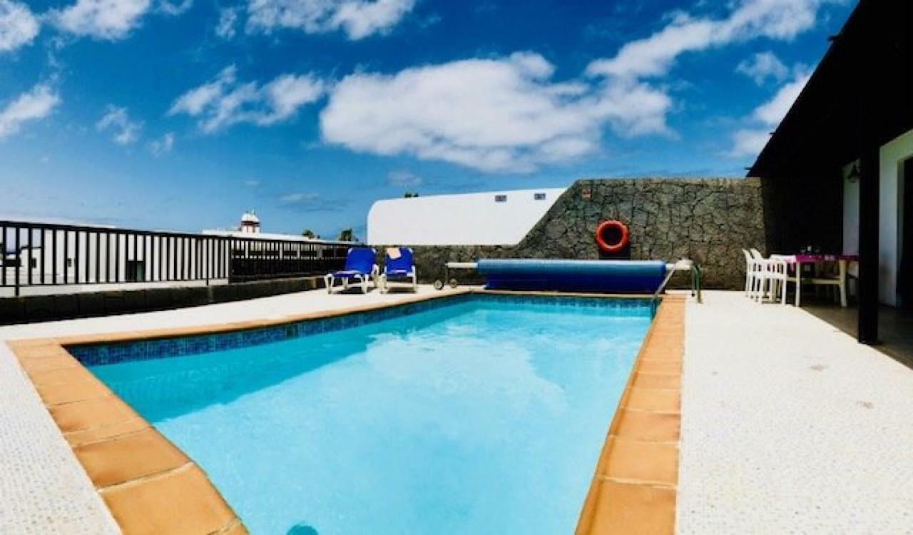 Villa Neptuno With Private Pool, Sea View, Sat-Tv & Free Wifi بلايا بلانكا المظهر الخارجي الصورة